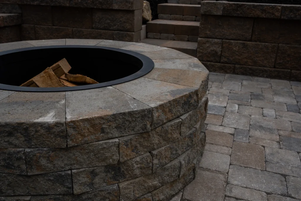 During — paver patio and retaining wall installation Indian Land SC